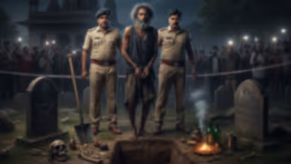 man arrested for digging up woman grave