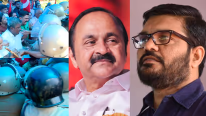 MB Rajesh against VD satheesan