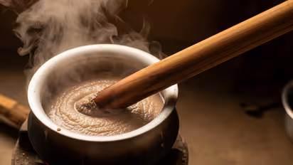 Ragi Bowl preparation 