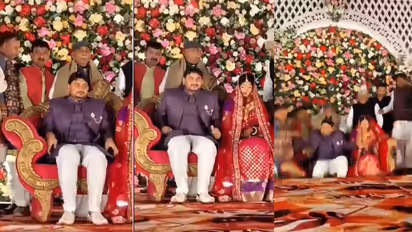 Wedding stage Collapse