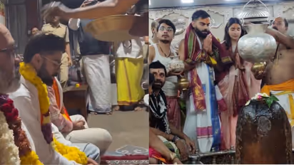 Virat Kohli prayers at temple