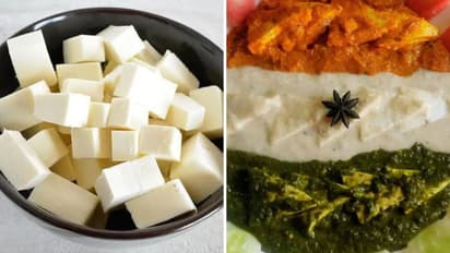 Paneer Tiranga Recipe