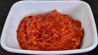 andhra style tasty kadappa chutney