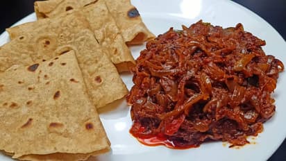 recipe for chapathi masala without vegetables