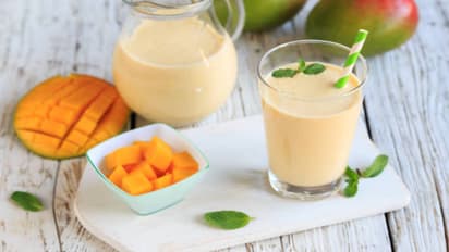 kesar mango lassi a refreshing summer beverage to beat the heat