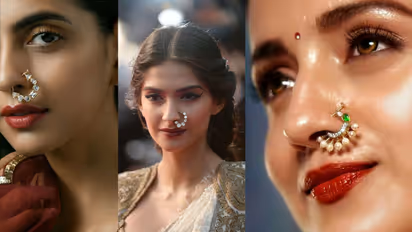 no piercing nose pin designs for classy women