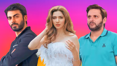 Fawad Khan, Mahira Khan, Shahid Afridi