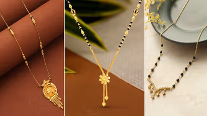 Mini Latkan Gold Mangalsutra Designs Latest Ideas