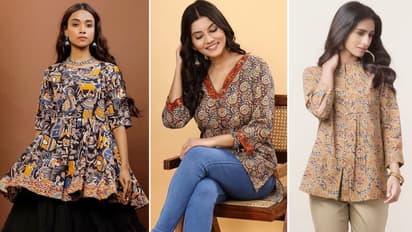  Saiyaara Style 5 Kalamkari Short Kurti designs