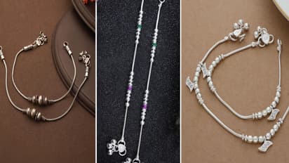 Silver Ball Anklet Chandi Payal Statement Designs