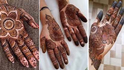 Full Palm mehndi designs for Hartalika teej 2025
