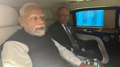 PM Modi Putin car ride Tianjin