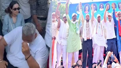 Pappu Yadav not allowed on stage