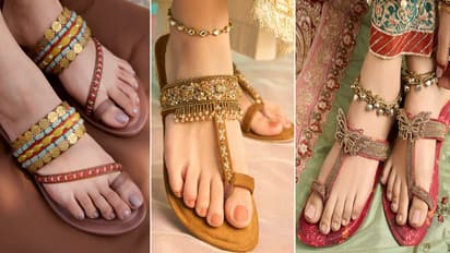 Try Fancy Kolhapuri footwear Designs Look stylish this Dussehra 2025