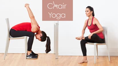 Sitting Yoga for Office Person to relieve tension from long periods of sitting