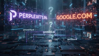 Perplexity AI vs Google Gemini (Symbolic Photo)