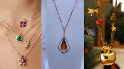 Christmas inspired jewellery