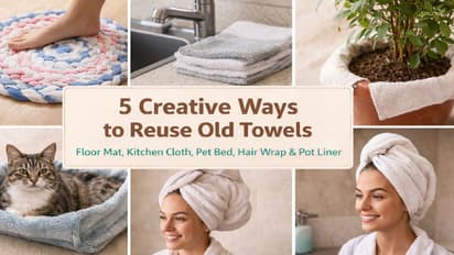 old towel reuse ideas