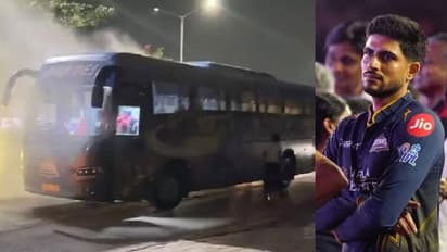 Gujarat Titans Team Bus