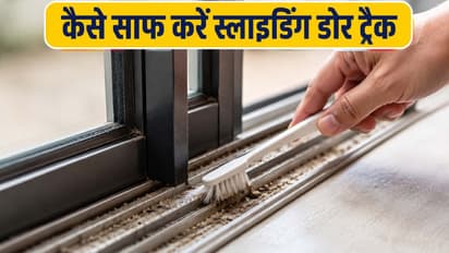 sliding door track cleaning tips