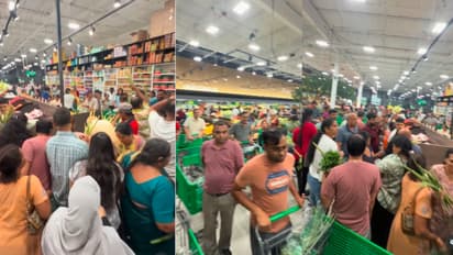 Indian Grocery Store Opening Chaos Instagram Viral Video