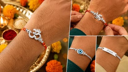 sliver rakhi deisgn