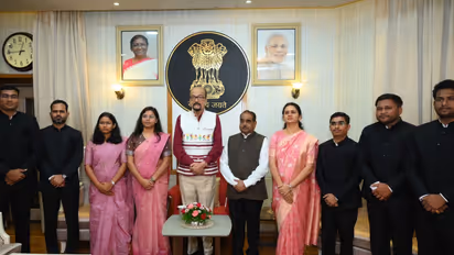 Governor Ramen Deka met the New Deputy Collectors