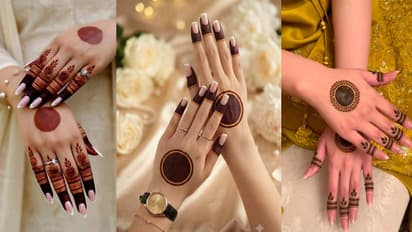simple mehandi design