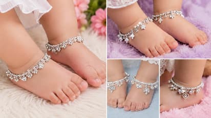 Baby Girl Silver Anklet