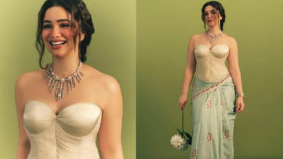 Sara Tendulkar Saree look