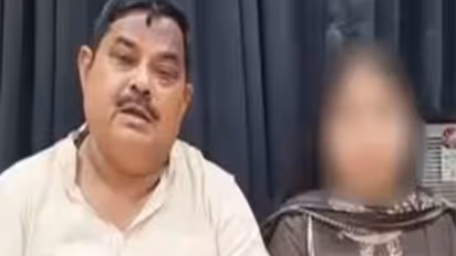 BJP MLA Gyan Tiwari with his daughter (Photo: Gyan Tiwari/Facebook)