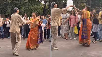 Street Dancer Invites Elderly Woman To Dance, Her Joy And Motherly Gesture Melt Hearts Online