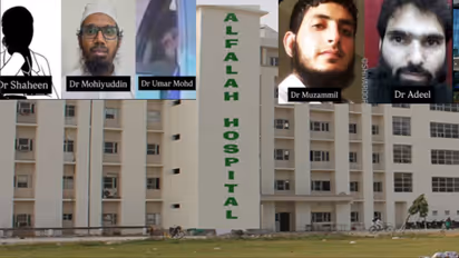delhi red fort blast accused doctors connections with AL  FALAH University