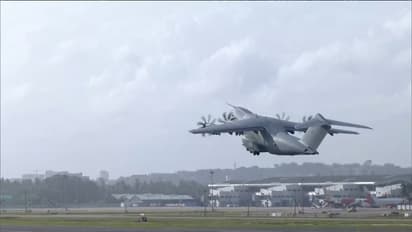 airbus 400 return to britain from trivandrum airport