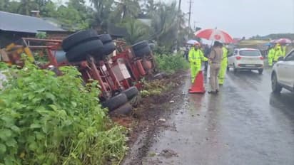 Tanker Lorry Accident at Kanhangad