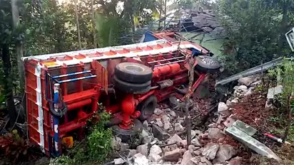 lorry accident kollam 