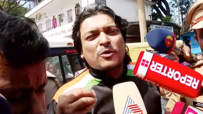 Rahul Eswar reacting to media