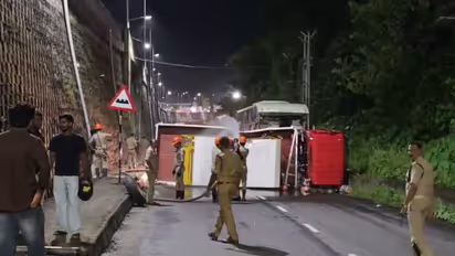 CNG LORRY ACCIDENT