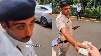 Japanese Tourists Paying Bribe to Traffic Police Goes Viral
