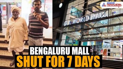 WATCH | Bengaluru Mall Shut for 7 Days After Farmer in Dhoti Denied Entry