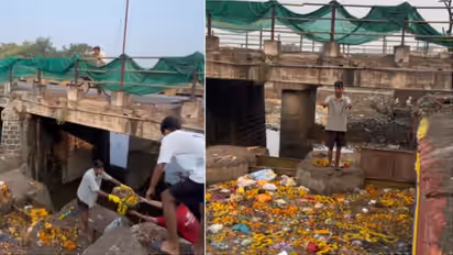 Bittu Tabahi Cleans Ajnar River, Man Throws Garbage Right Beside Him