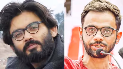 Sharjeel Imam and Umar Khalid