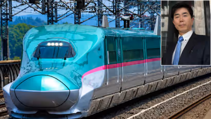 bullet train former japan minister