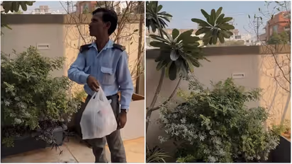 Spanish Tourists Left Speechless After Security Guard Tossed Their Trash Off Airbnb Balcony in India