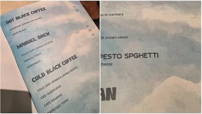 Chennai Woman Walks Out Of Cafe Over Menu Typos, Says ₹225 Coffee Should At Least Be Spelt Right
