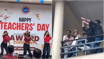 College Students Dance To Ooh La La At Teachers’ Day Ceremony, Performance Draws Criticism Online