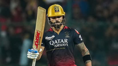 Virat Kohli after the IPL record century