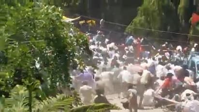 Yediyurappa house attacked