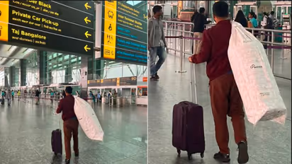 Bengaluru Airport Passenger photo viral