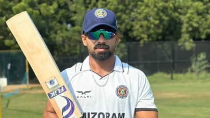 Mizoram Batsman Chinmay Sutar